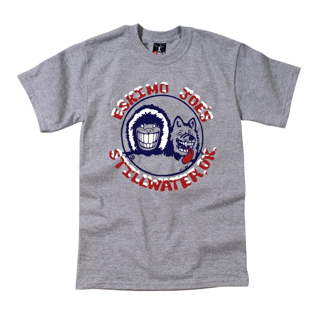 Gray Eskimo Joe's Graphic T-Shirt Large